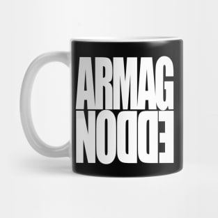 Armageddon - White Type Mug